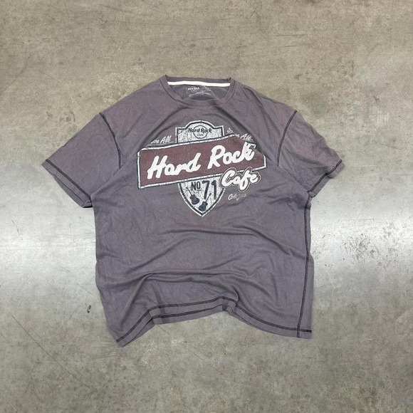 Hard Rock Cafe Other - Hard Rock Cafe Men's Grey Short Sleeve Graphic Shirt Size XL